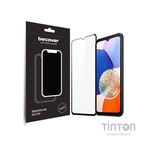 Скло захисне BeCover Samsung Galaxy A14 4G SM-A145/A14 5G SM-A146 Black (708953)