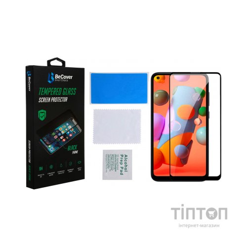 Скло захисне BeCover Samsung Galaxy A21s SM-A217 Black (707338)