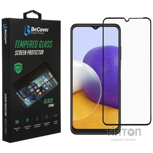 Скло захисне BeCover Samsung Galaxy A22 SM-A225 Black (706609)