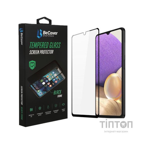Скло захисне BeCover Samsung Galaxy A32 5G SM-A326 Black (708251)