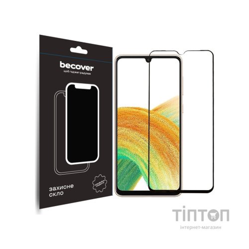 Скло захисне BeCover Samsung Galaxy A34 5G SM-A346 Black (708840)