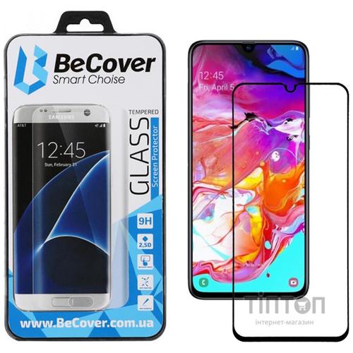 Скло захисне BeCover Samsung Galaxy A70 SM-A705 Black (703804)