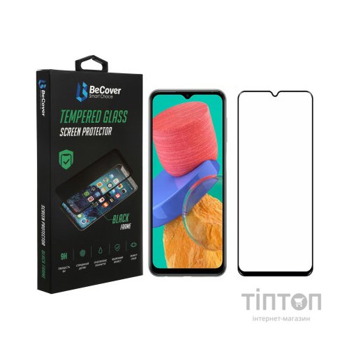 Скло захисне BeCover Samsung Galaxy M33 SM-M336 Black (707356)