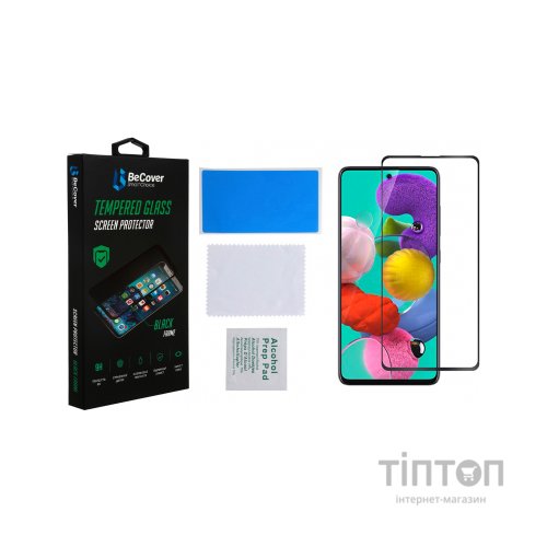 Скло захисне BeCover Samsung Galaxy M52 SM-M526 Black (706905)