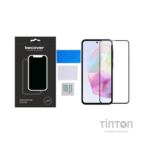 Скло захисне BeCover Samsung Galaxy S24 FE SM-S721 Black (712485)