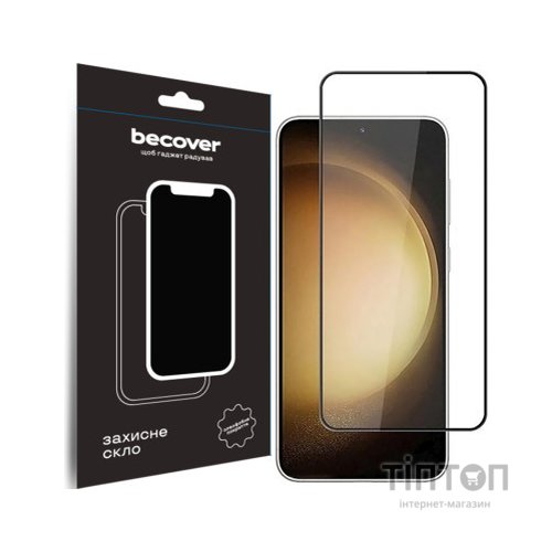 Скло захисне BeCover Samsung Galaxy S24 SM-S921 Black (711037)