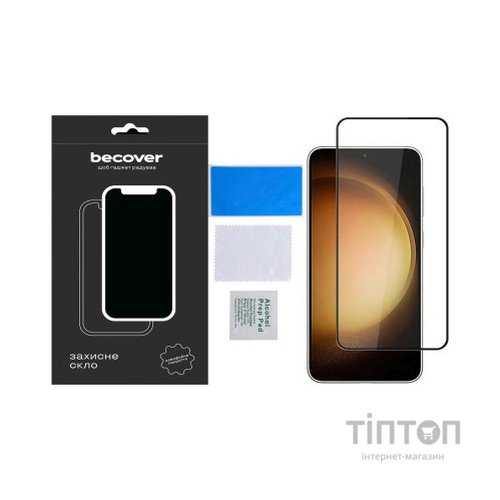 Скло захисне BeCover Samsung Galaxy S24 SM-S921 Black (711037)