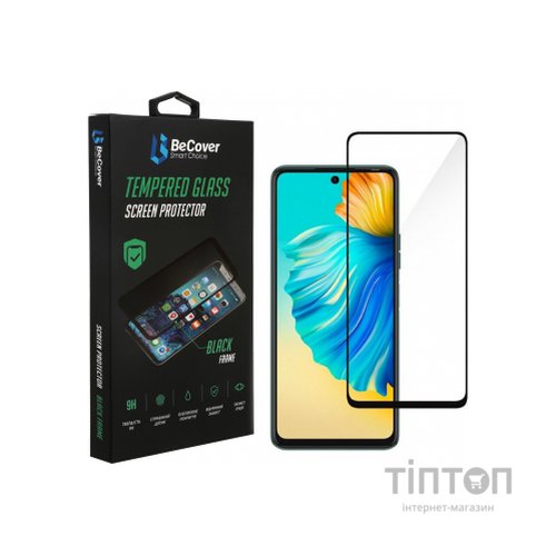 Скло захисне BeCover Tecno Camon 18 / Camon 18P / Spark 8 Pro Black (707326)
