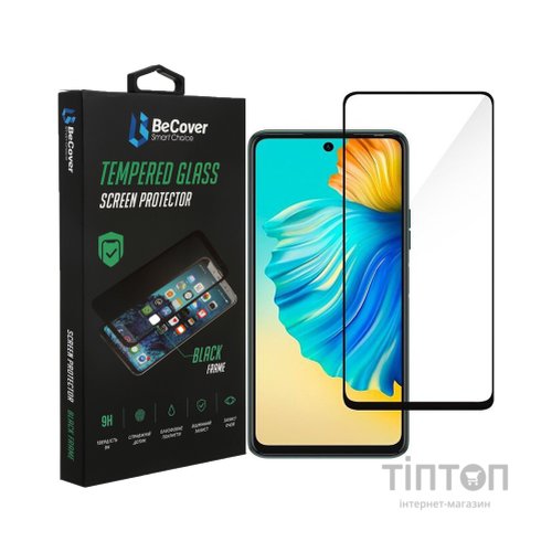 Скло захисне BeCover Tecno Camon 19 (CI6n)/19 Pro (CI8n) Black (708162)