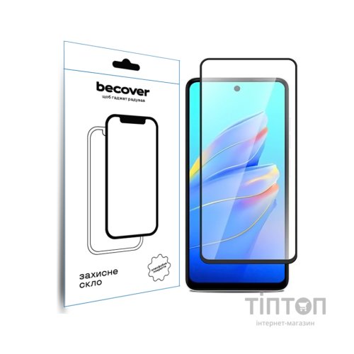 Скло захисне BeCover Tecno Camon 30 (CL6) Black (712499)