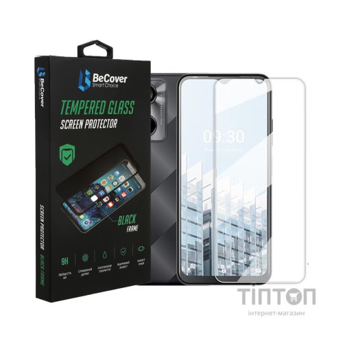 Скло захисне BeCover Tecno Pop 6 Pro (BE8) 3D Crystal Clear Glass (708555)
