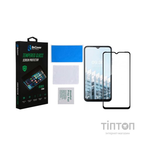 Скло захисне BeCover Tecno Pop 6 Pro (BE8) Black (708556)
