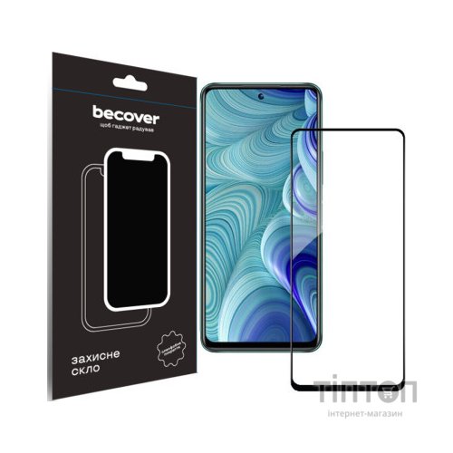 Скло захисне BeCover Tecno Spark 20C (BG7n) Black (710627)