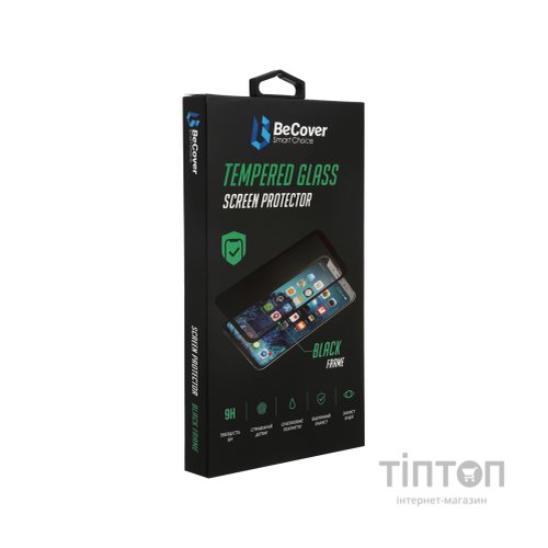 Скло захисне BeCover Tecno Spark 8p (KG7n) Black (708166)