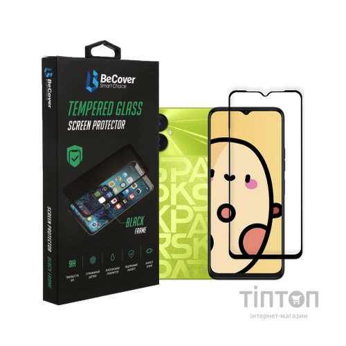 Скло захисне BeCover Tecno Spark 9 Pro (KH7n) Black (708169)