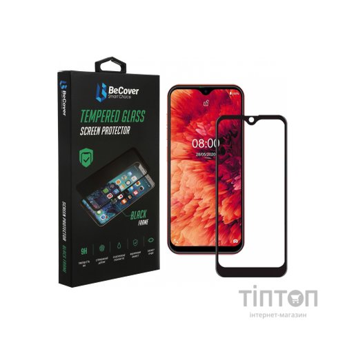 Скло захисне BeCover Ulefone Note 8 / Note 8P Black (707317)