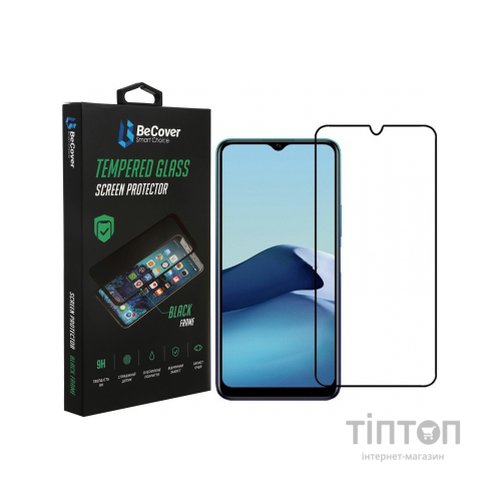 Скло захисне BeCover Vivo Y11s Black (707312)