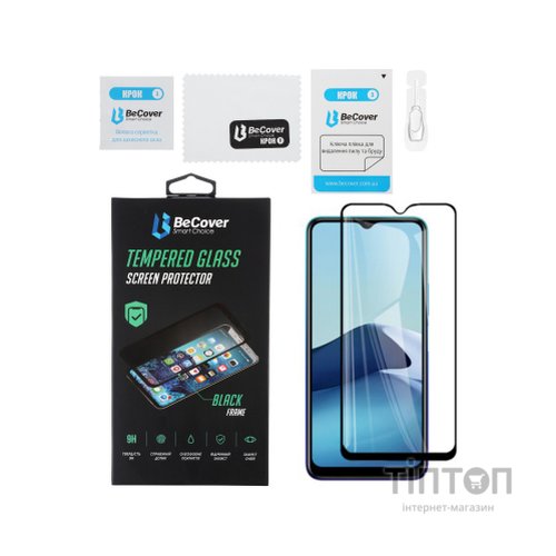 Скло захисне BeCover Vivo Y20 Black (706485)