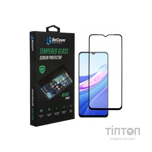 Скло захисне BeCover Vivo Y53s Black (707247)