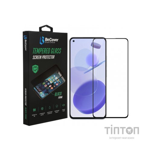 Скло захисне BeCover Xiaomi Mi 11 Lite Black (706909)
