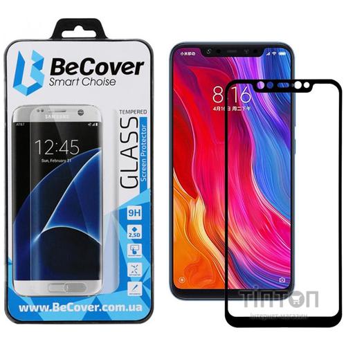 Скло захисне BeCover Xiaomi Mi 8 Black (702438)