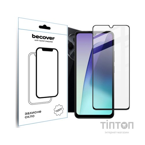 Скло захисне BeCover Xiaomi Redmi 14C 4G / Poco C75 Black (712320)