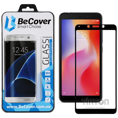 Скло захисне BeCover Xiaomi Redmi 6 / 6A Black (702442)