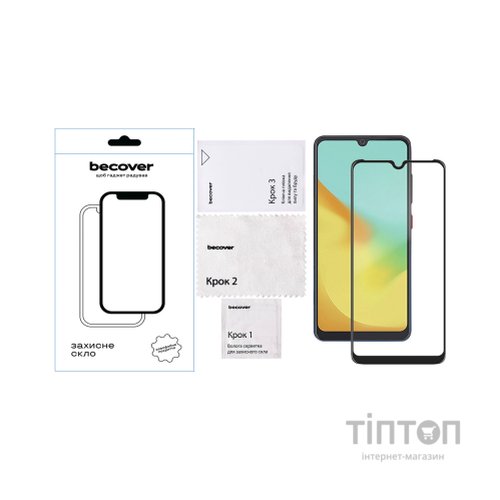 Скло захисне BeCover ZTE Blade A35/A55 Black (712313)