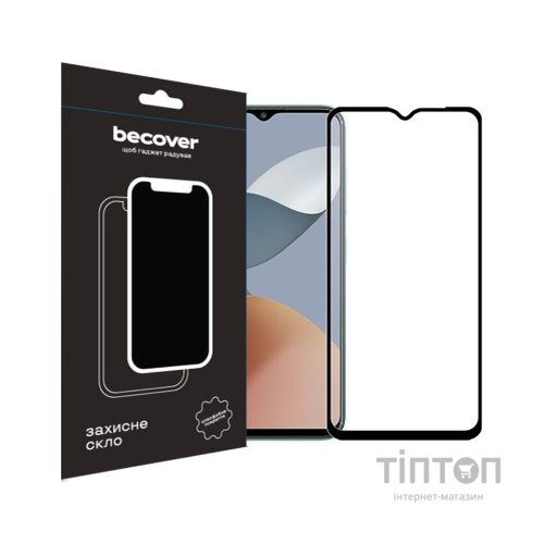 Скло захисне BeCover ZTE Blade A73 Black (710629)