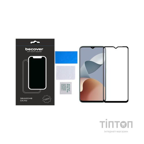 Скло захисне BeCover ZTE Blade A73 Black (710629)