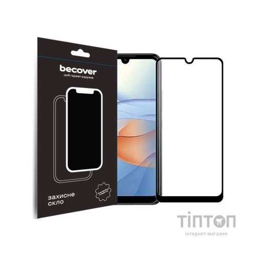 Скло захисне BeCover ZTE Blade L220 Black (709758)