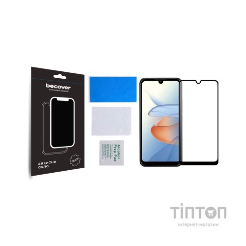 Скло захисне BeCover ZTE Blade L220 Black (709758)