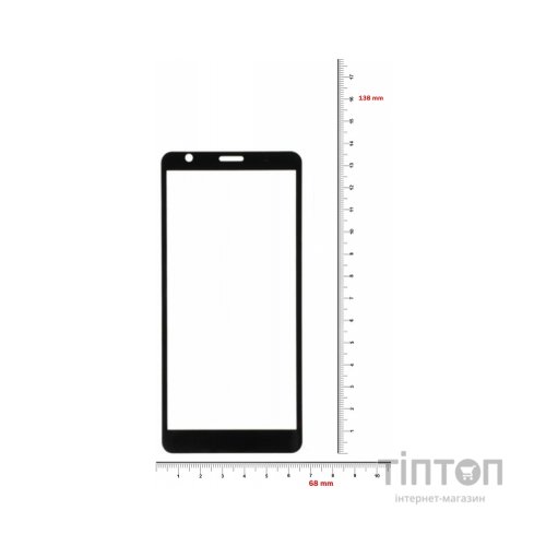 Скло захисне BeCover ZTE Blade L9 Black (706916)