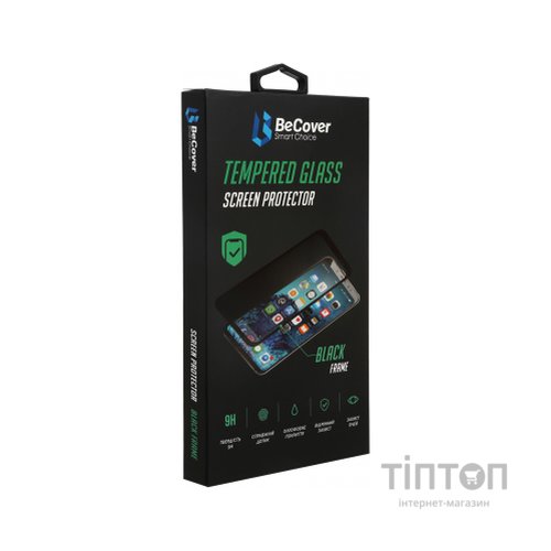 Скло захисне BeCover ZTE Blade L9 Black (706916)