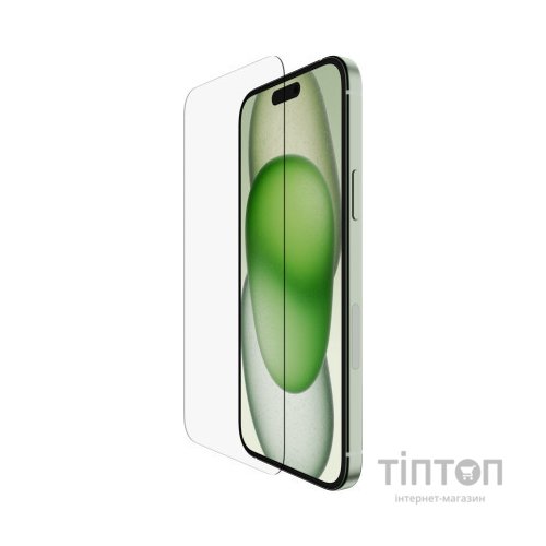 Скло захисне Belkin iPhone 15 Plus/14 Pro Max TemperedGlass (1 Pack) (OVA136ZZ)