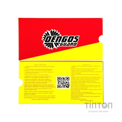 Скло захисне Dengos Full Glue для Xiaomi 11T (black) (TGFG-191)