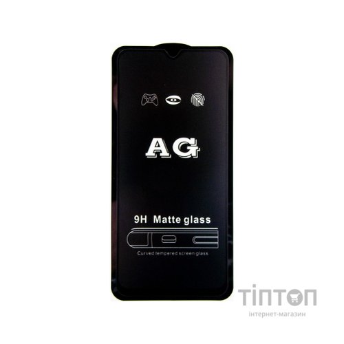 Скло захисне Dengos Full Glue Matte для Samsung Galaxy A03s (black) (TGFG-MATT-39)