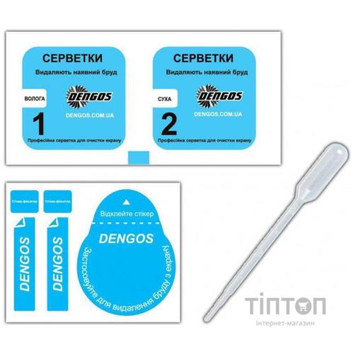 Скло захисне Dengos Full Glue OPPO A74 (black) (TGFG-177)