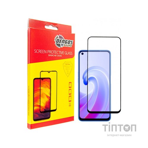 Скло захисне Dengos Full Glue Oppo A96 4G (TGFG-223)