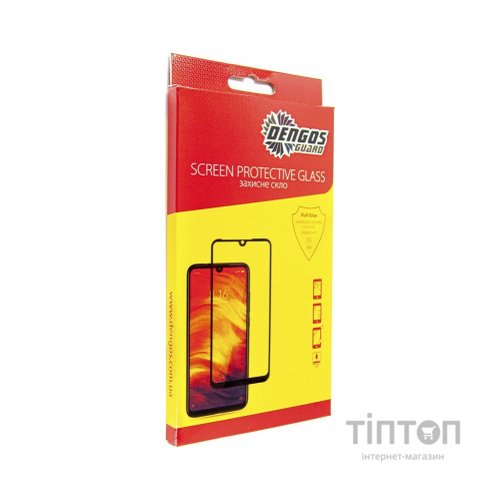 Скло захисне Dengos Full Glue Poco M4 Pro 4G black frame (TGFG-240)