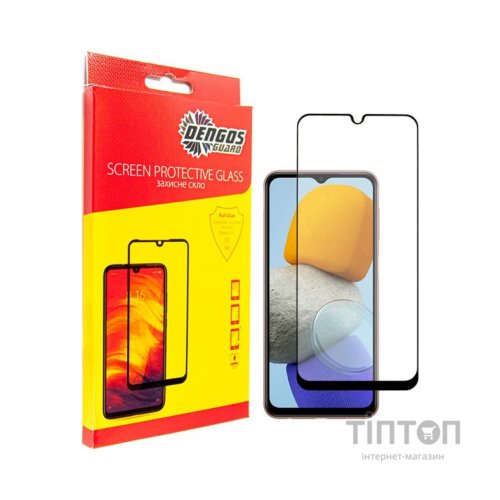 Скло захисне Dengos Full Glue Samsung Galaxy M23 5G (TGFG-211)