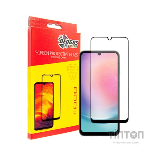 Скло захисне Dengos Full Glue Samsung Galaxy M34 5G (TGFG-310)