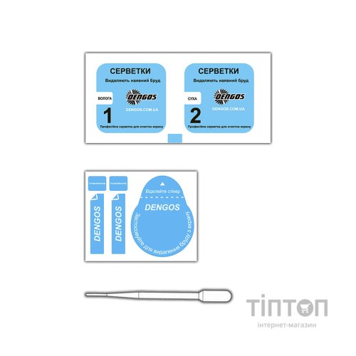 Скло захисне Dengos Full Glue Tecno POP 5 LTE (black) (TGFG-278)