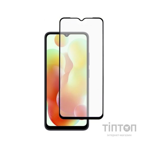 Скло захисне Dengos Full Glue Xiaomi Redmi 12C (black) (TGFG-273)