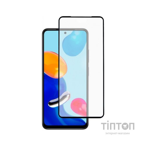 Скло захисне Dengos Full Glue Xiaomi Redmi Note 11 5G black frame (TGFG-243)