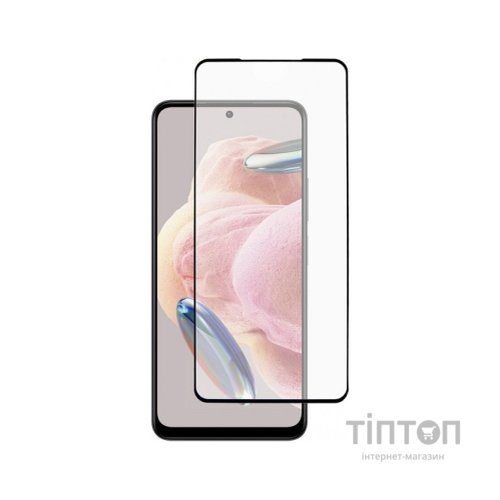 Скло захисне Dengos Full Glue Xiaomi Redmi Note 12 4G (black) (TGFG-274)