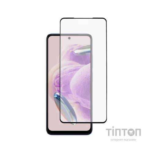 Скло захисне Dengos Full Glue Xiaomi Redmi Note 12s (black) (TGFG-277)