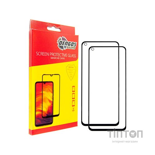 Скло захисне Dengos Oppo A78 4g 2шт. (DG-TG2P-02)