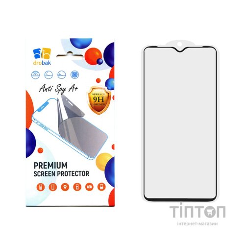 Скло захисне Drobak Anty Spy Samsung Galaxy A14 (Black) (535339)