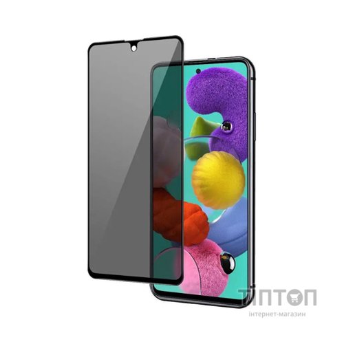 Скло захисне Drobak Anty Spy Samsung Galaxy A73 5G (Black) (444449) (444449)